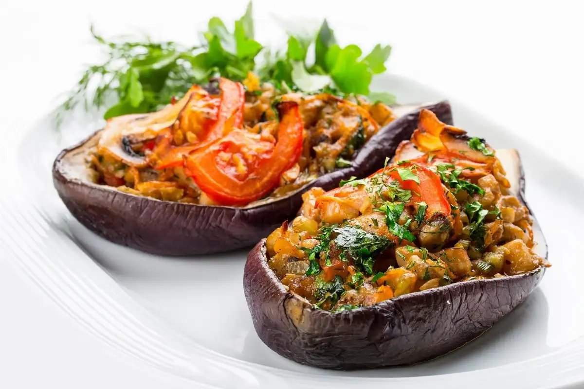 Aubergine farcie
